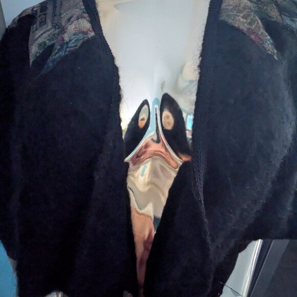 Vintage cardigan Le Blanc Mouton - Picture 3 of 8